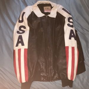 USA leather jacket
